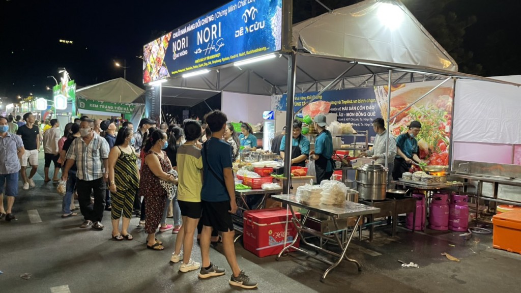 Lễ hội văn hóa ẩm thực được tổ chức nhằm liên kết kích cầu, quảng bá, xúc tiến du lịch giữa tỉnh Bà Rịa – Vũng Tàu với các tỉnh, thành phố được liên kết (Ảnh minh họa)