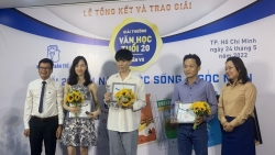 TP Hồ Chí Minh: Trao giải "Giải thưởng văn học tuổi 20" lần VII