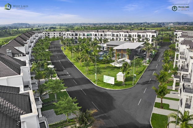 Biệt thự sinh thái golf West Lakes chuẩn “giãn cách” mùa dịch