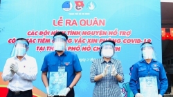 TP HCM: Hơn 4.000 thanh niên tình nguyện tham gia hỗ trợ các điểm tiêm chủng vaccine Covid-19