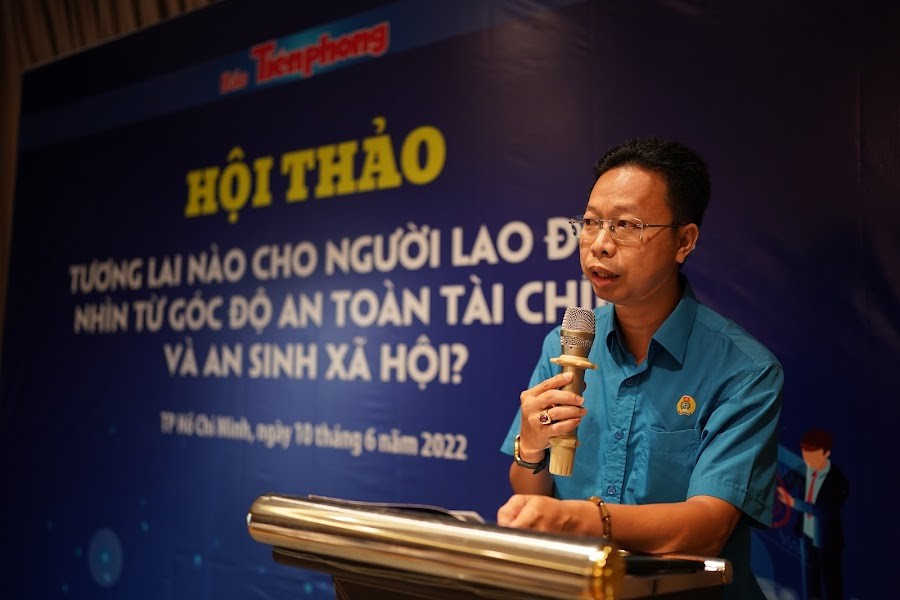 Ông Nguyễn Thành Đô, Trưởng ban Chính sách Pháp luật, Liên đoàn Lao động 