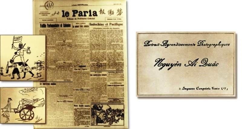 Báo Le Paria (Người Cùng Khổ) xuất bản ngày 1/4/1922