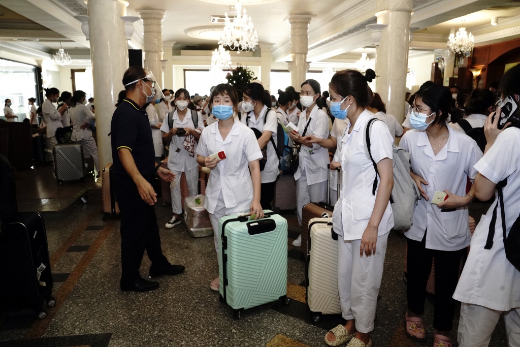 Saigontourist Group phục vụ lưu trú, ăn uống cho đội ngũ y tế tới 