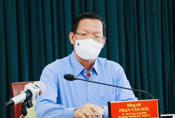 Phó Bí thư Thường trực Thành ủy TP HCM Phan Văn Mãi 