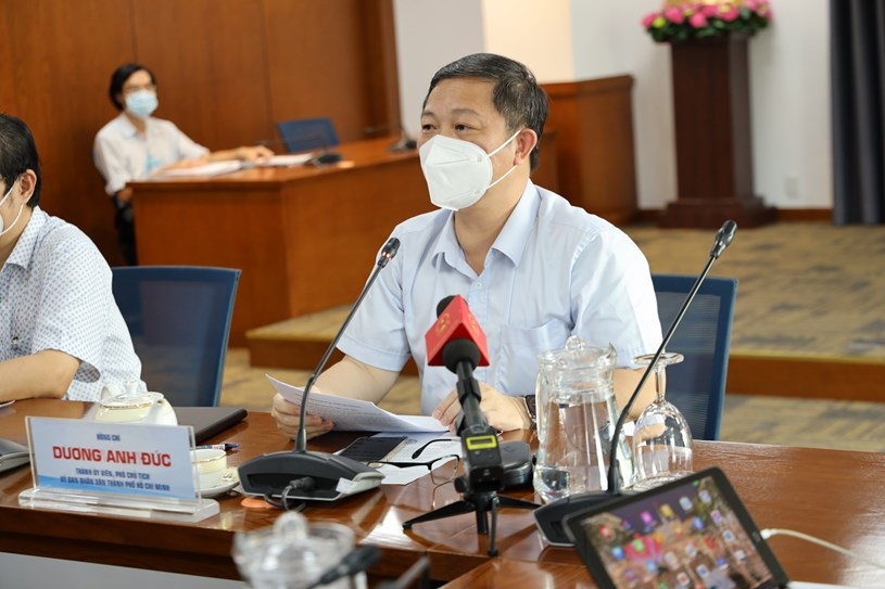 Phó Chủ tịch UBND TP Dương Anh Đức thông tin 