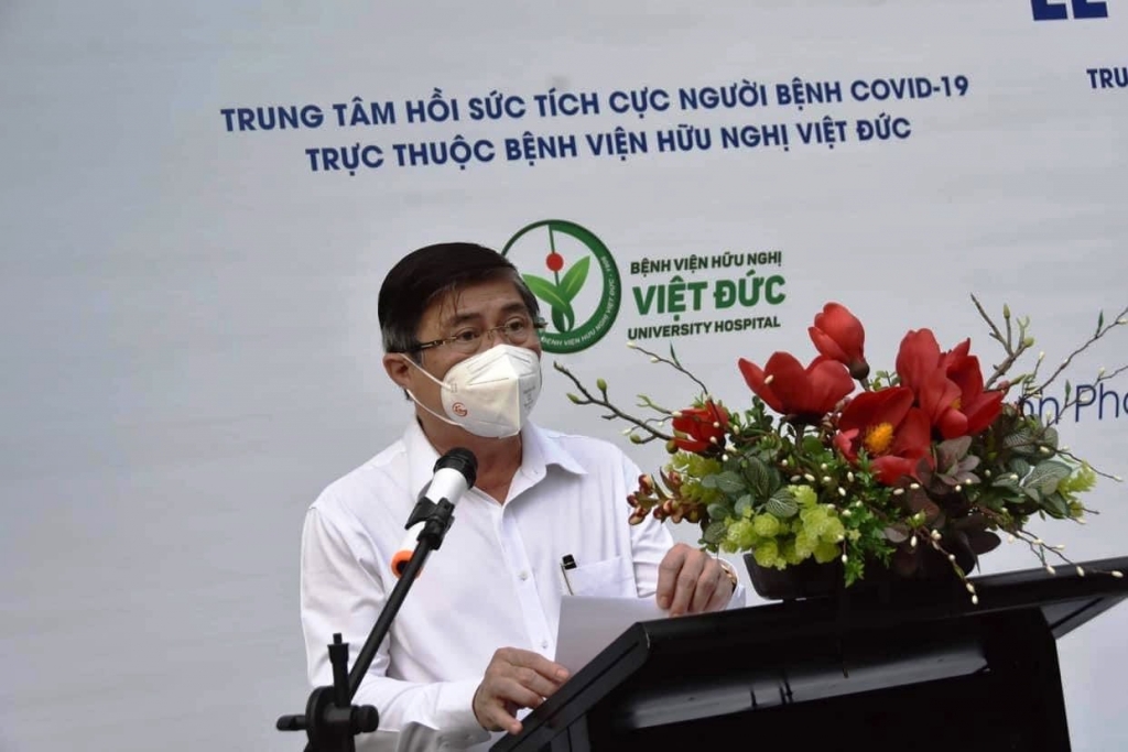 Chủ tịch UBND TP HCM Nguyễn Thành Phong