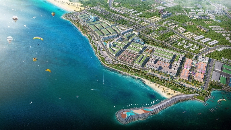Phối cảnh Phức hợp Đô thị Thương mại – Dịch vụ & Du lịch biển Lagi New City