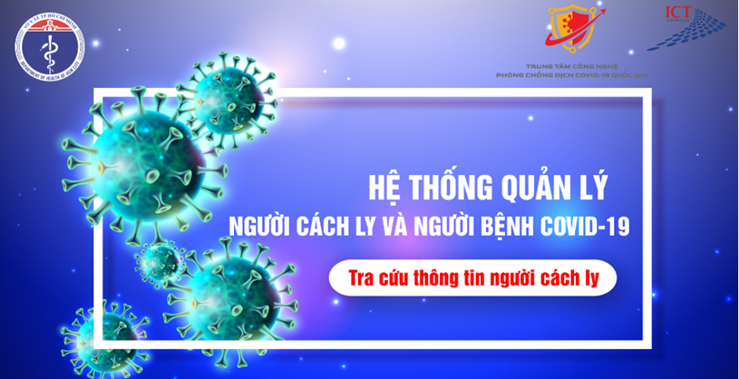 Hệ thống tra cứu thông tin người bệnh COVID-19