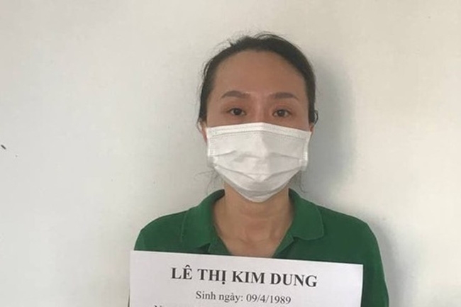 Đối tượng Lê Thị Kim Dung (Ảnh: cơ quan công an cung cấp)