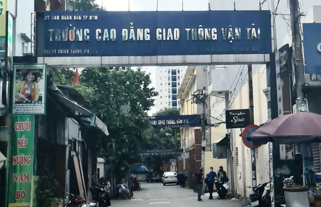 Trường Cao đẳng Giao thông Vận tải TP HCM cũng nằm trong dánh sách sai phạm