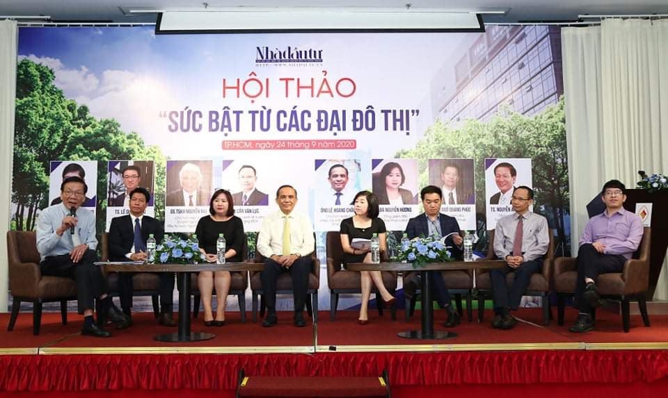 Các đại biểu tham dự Hội thảo “Sức bật từ các đại đô thị”