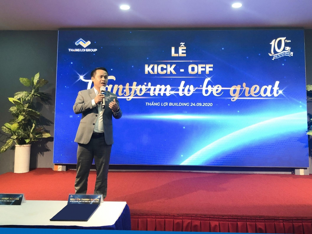 Ông Nguyễn Thanh Quyền - Phó Tổng giám đốc thường trực Thắng Lợi Group chia sẻ về chiến lược phát triển 2020 - 2025