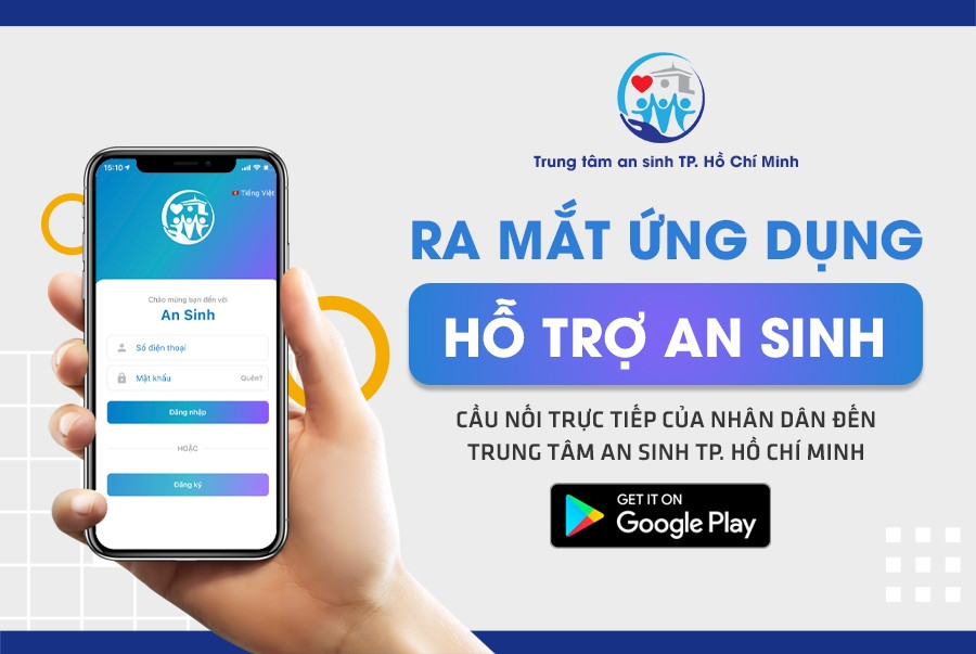 ứng dụng giúp người dân nhận túi an sinh và trợ cấp