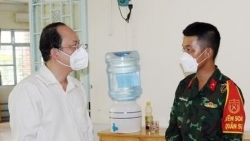 Lãnh đạo TP Hồ Chí Minh động viên cán bộ, chiến sỹ tham gia chống dịch