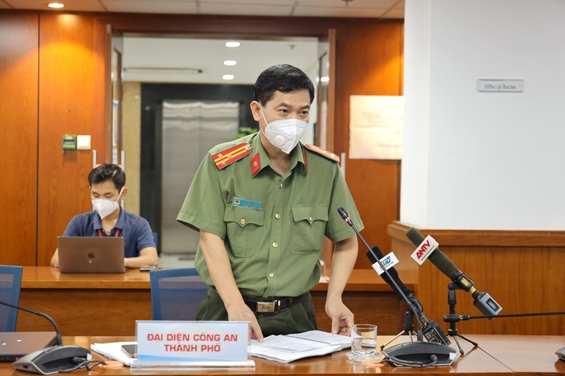 Thượng tá Lê Mạnh Hà - Phó Trưởng phòng Tham mưu, Công an TP