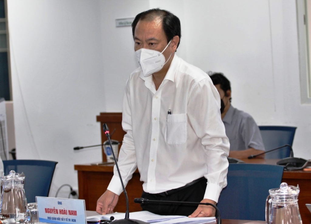 bác sĩ Nguyễn Hoài Nam, Phó Giám đốc Sở Y tế TP Hồ Chí Minh