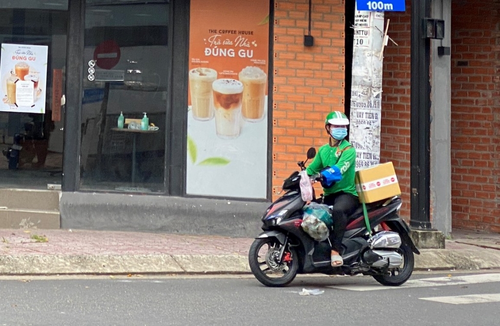 Các shipper có nhu cầu xét nghiệm sẽ đăng ký và nhận kết quả trực tuyến
