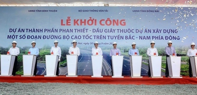 Cao tốc Dầu Giây - Phan Thiết đã chính thức khởi công ngày 30/9