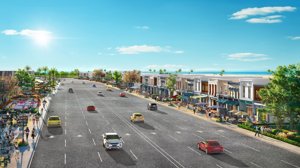                     Shophouse mặt tiền đường ven biển The Tropicana – NovaWorld Ho Tram 