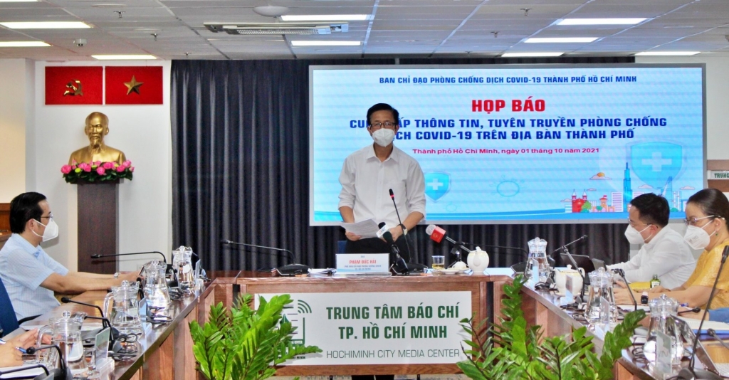 ông Phạm Đức Hải, Phó Ban chỉ đạo phòng, chống dịch Covid-19 TP Hồ Chí Minh 