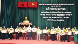 TP Hồ Chí Minh tuyên dương tập thể, cá nhân tích cực tham gia chống dịch