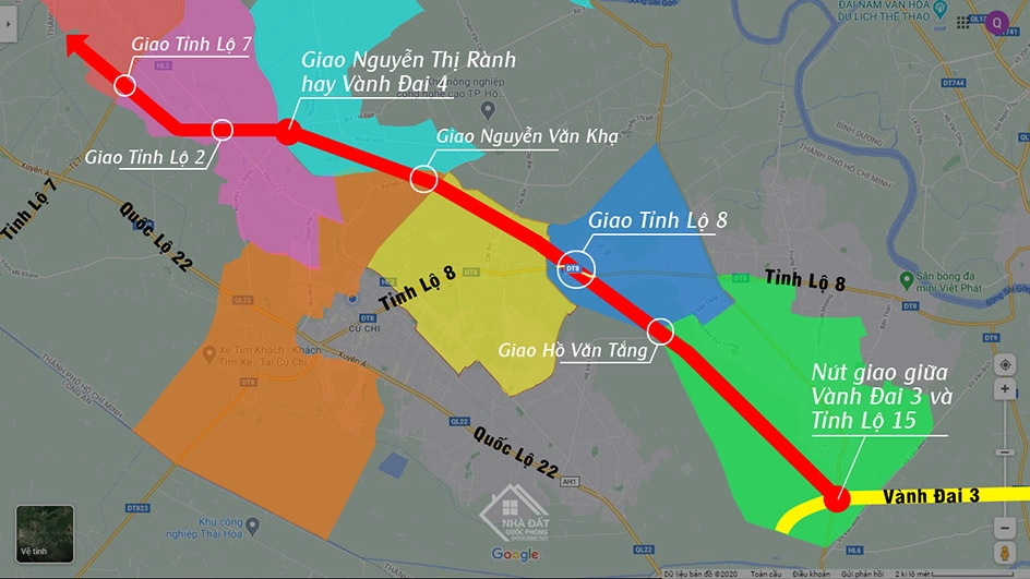 Đề xuất thực hiện dự án cao tốc TP Hồ Chí Minh - Mộc Bài