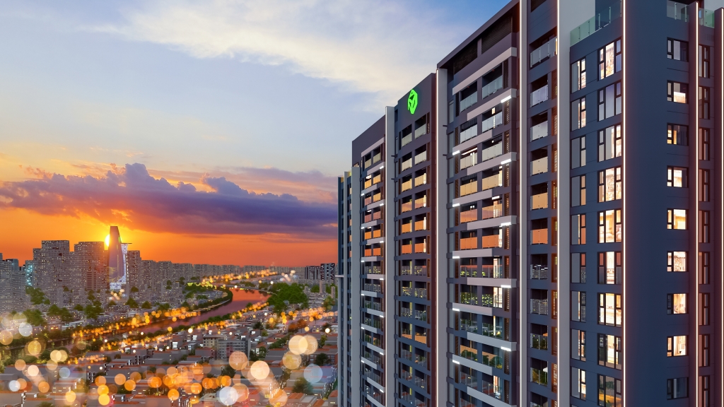 Không gian sống tại The Grand Manhattan sở hữu tầm nhìn “triệu đô” ôm trọn Sài Gòn