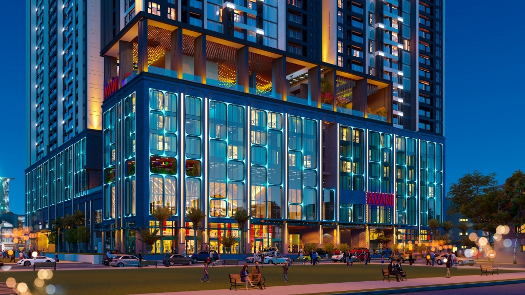 Khách sạn 5 sao Avani Saigon tọa lạc ngay khối đế dự án The Grand Manhattan