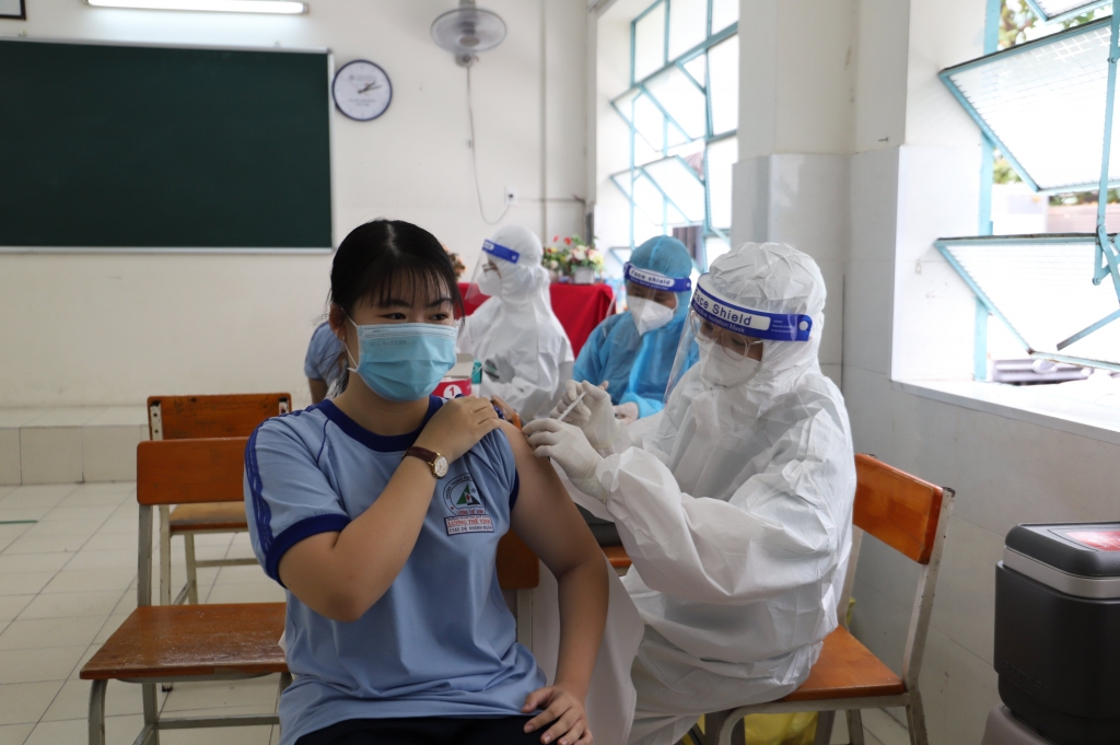 TP Hồ Chí Minh tổ chức tiêm thí điểm vaccine chống Covid-19 cho trẻ em