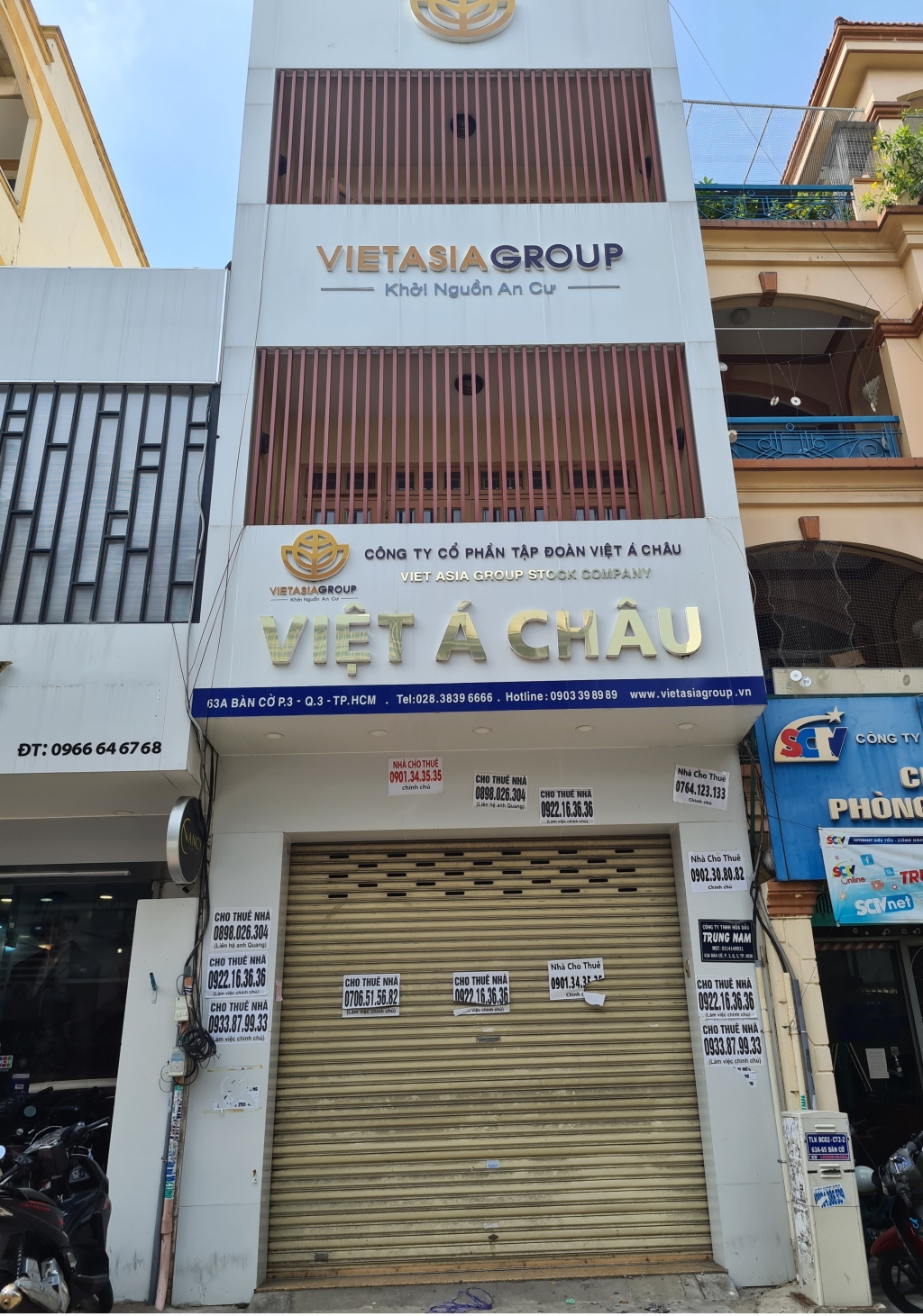 Địa chỉ Công ty Việt Á Châu luôn trong tình trạng đóng cửa
