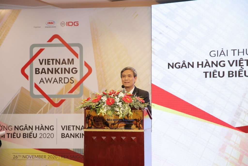 1.	Ông Nguyễn Toàn Thắng – Tổng Thư ký Hiệp hội ngân hàng Việt Nam phát biểu chúc mừng tại Lễ trao giải