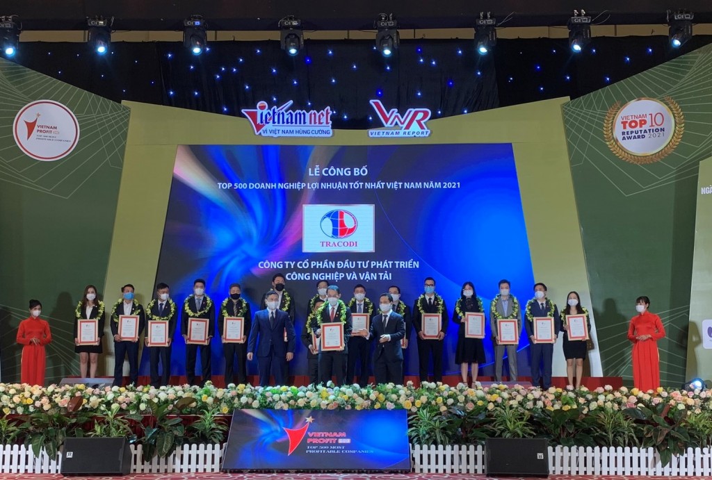 TRACODI vào “Top 500 doanh nghiệp tư nhân lợi nhuận tốt nhất Việt Nam 2021”