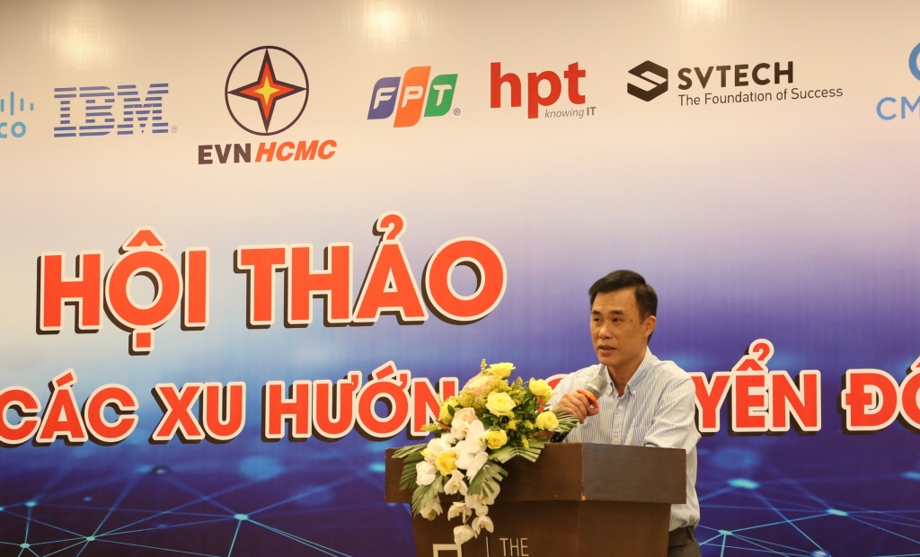 Ông Nguyễn Minh Tùng, Thành viên HĐTV EVNHCMC cho biết: EVNHCMC đặt mục tiêu hoàn thành cơ bản quá trình chuyển đổi số vào năm 2022