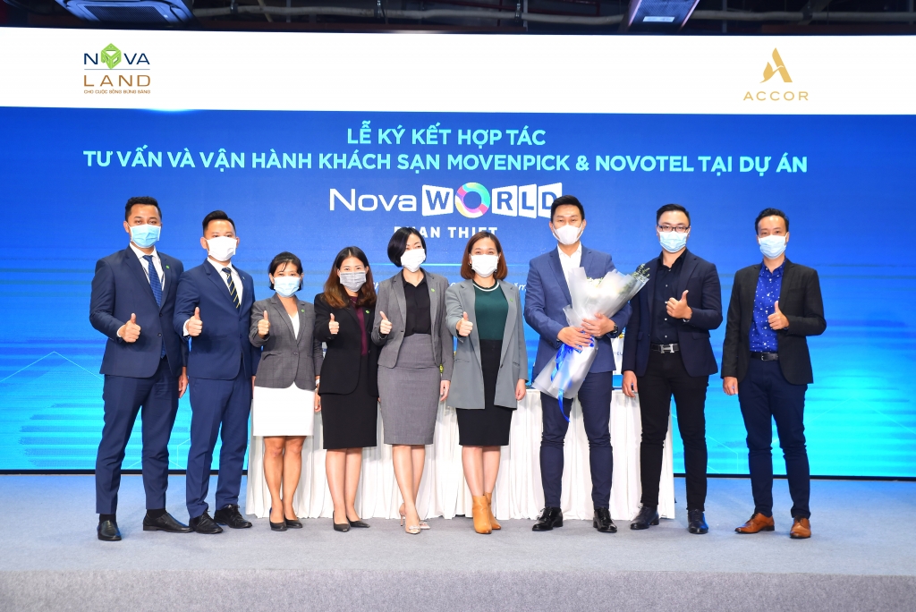 Triển khai tư vấn, vận hành khách sạn Movenpick - thương hiệu của Tập đoàn Accor tại Novaworld Ho Tram