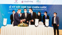 Novaland và VinaLiving ký kết hợp tác cùng Fusion Hotel Group để quản lý vận hành khu nghỉ dưỡng Aqua City