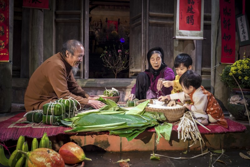 Không khí đón Tết rộn ràng, đầm ấm tại các vùng quê Việt Nam