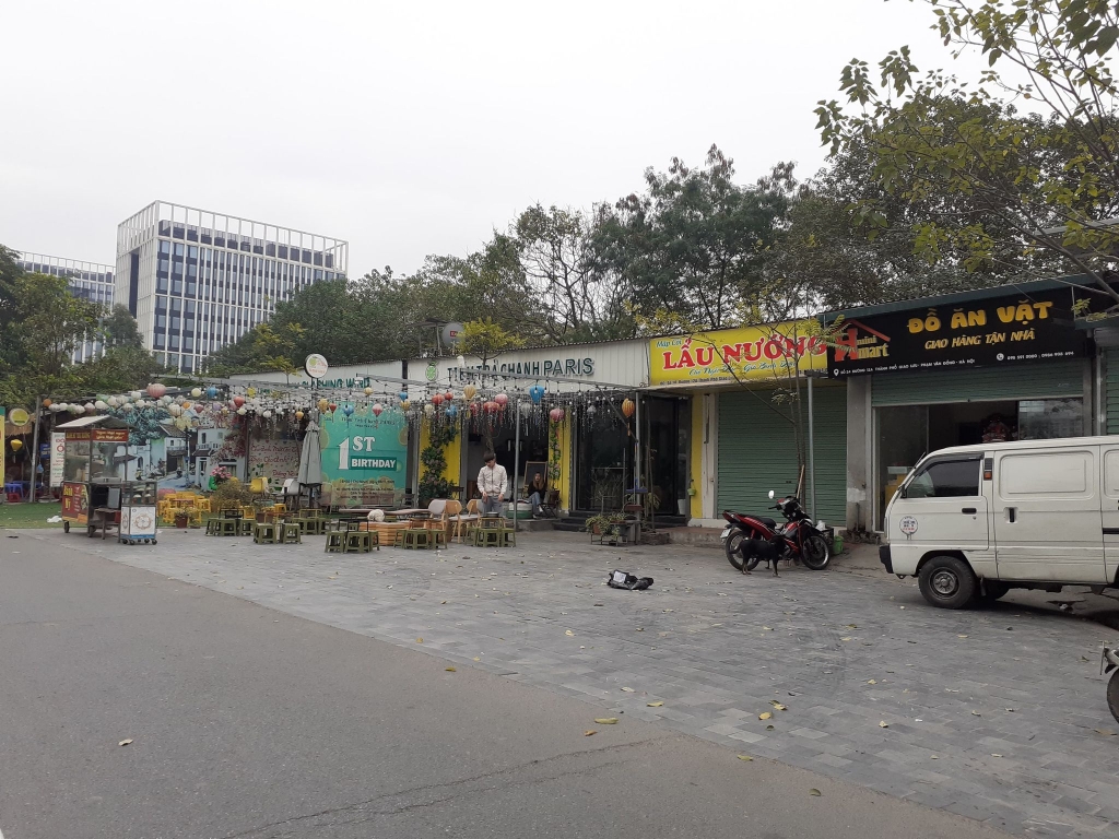 Hà Nội: Sẽ cưỡng chế các vi phạm tại Khu đô thị thành phố Giao lưu trong tháng 3/2021