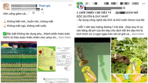 Hiểm họa từ những thực phẩm, thuốc giảm cân trôi nổi tràn lan trên mạng