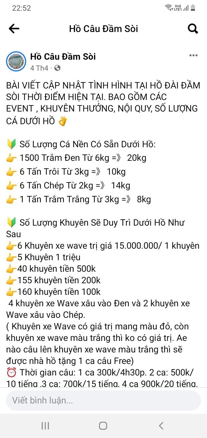 Bài 2: Dấu hiệu đánh bạc tại các hồ câu trái phép