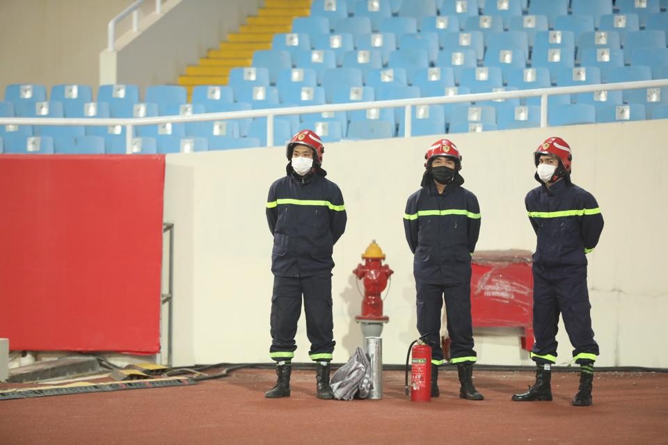 Chủ động các phương tiện phòng cháy, chữa cháy tại khu vực thi đấu SEA Games 31