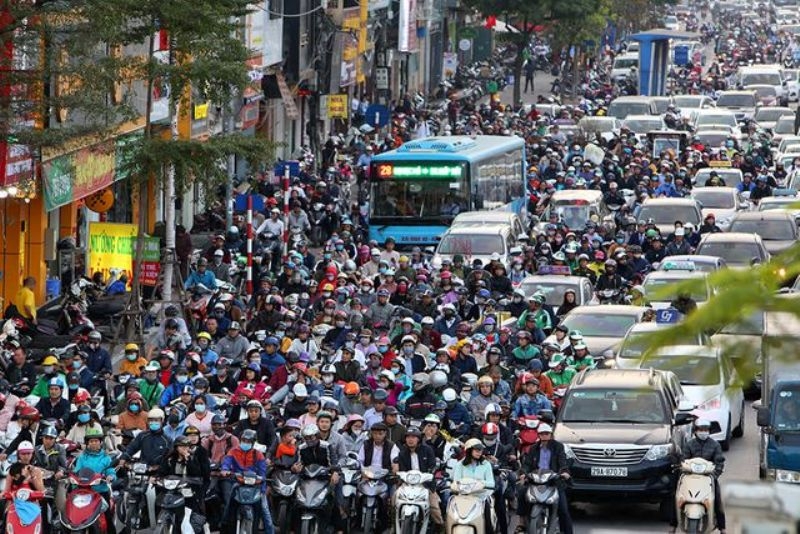 Hà Nội đang tìm cách hạn chế xe máy, nhất là xe máy cũ để giảm thiểu ô nhiễm môi trường