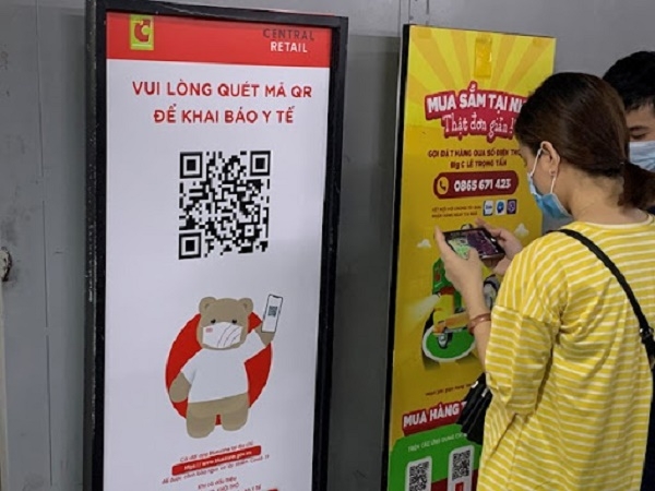 Số lượng các điểm quét mã QR kiểm soát dịch tăng vọt tại Hà Nội