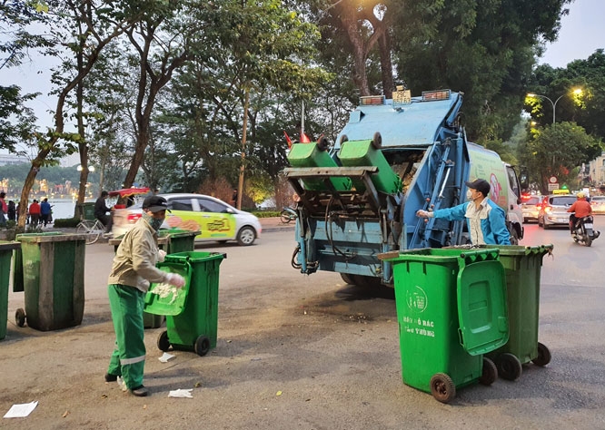 Phân luồng xử lý rác thải về nhà máy Điện rác Sóc Sơn và bãi Xuân Sơn