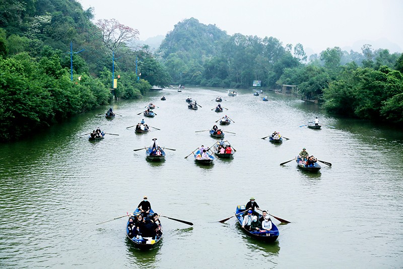 Các kế hoạch đón tham quan chùa Hương (danh thắng Hương Sơn, huyện Mỹ Đức, Hà Nội) đã được chuẩn bị kỹ lưỡng