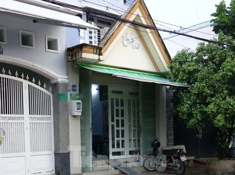 Ngôi nhà cấp 4 tại phường Phước Bình, TP Thủ Đức của người đàn ông đăng ký vốn kinh doanh lên tới 500 nghìn tỷ đồng. (Ảnh: Tiền Phong). 