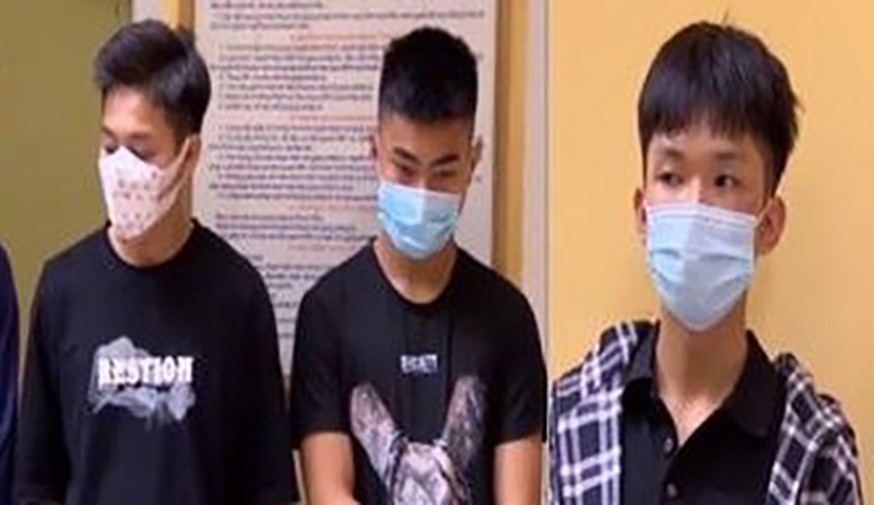 Ba trong 6 thanh niên tuổi “teen” vừa bị khởi tố sau khi rủ nhau đi đua xe, gây tai nạn nghiêm trọng