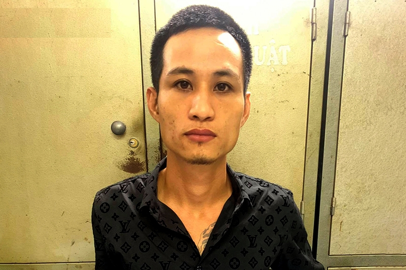 Trần Văn Nam một trong 2 đối tượng gây ra vụ cướp tài sản tại khu đô thị Thanh Hà đã bị bắt giữ