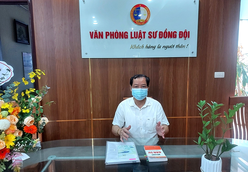 Luật sư Trần Xuân Tiền, Trưởng Văn phòng luật sư Đồng Đội, (Đoàn luật sư TP Hà Nội), nêu quan điểm xử lý vụ việc trộm cắp chống sét