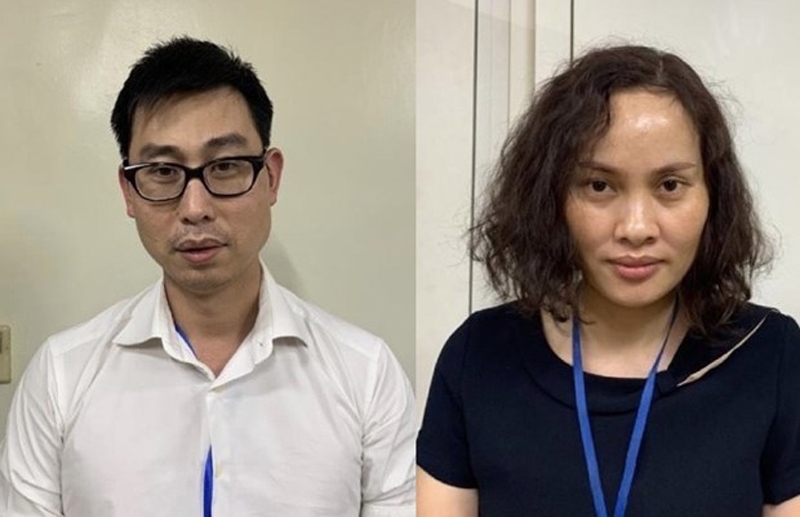 Phạm Đức Tuấn và Ngô Thị Thu Huyền bị khởi tố, bắt giam về tội Lừa đảo chiếm đoạt tài sản xảy ra tại Bệnh viện Bạch Mai