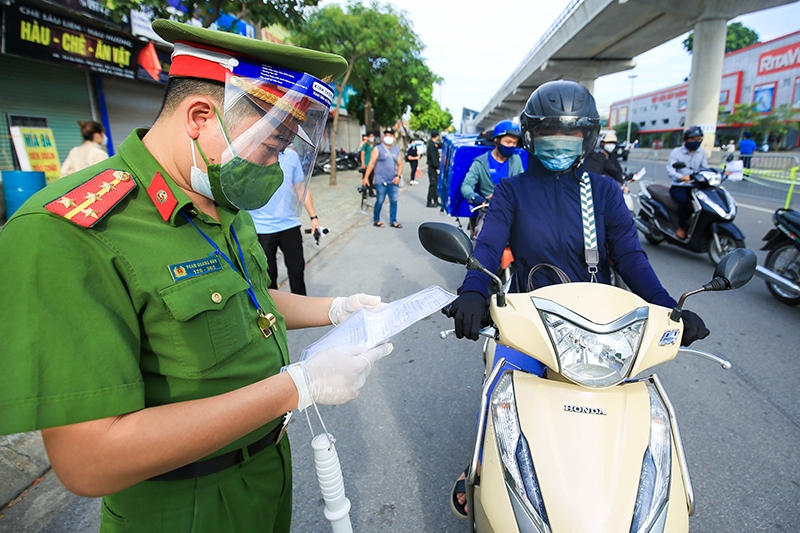 Giao thông ổn định, không ùn tắc, kiểm soát chặt các chốt vào 